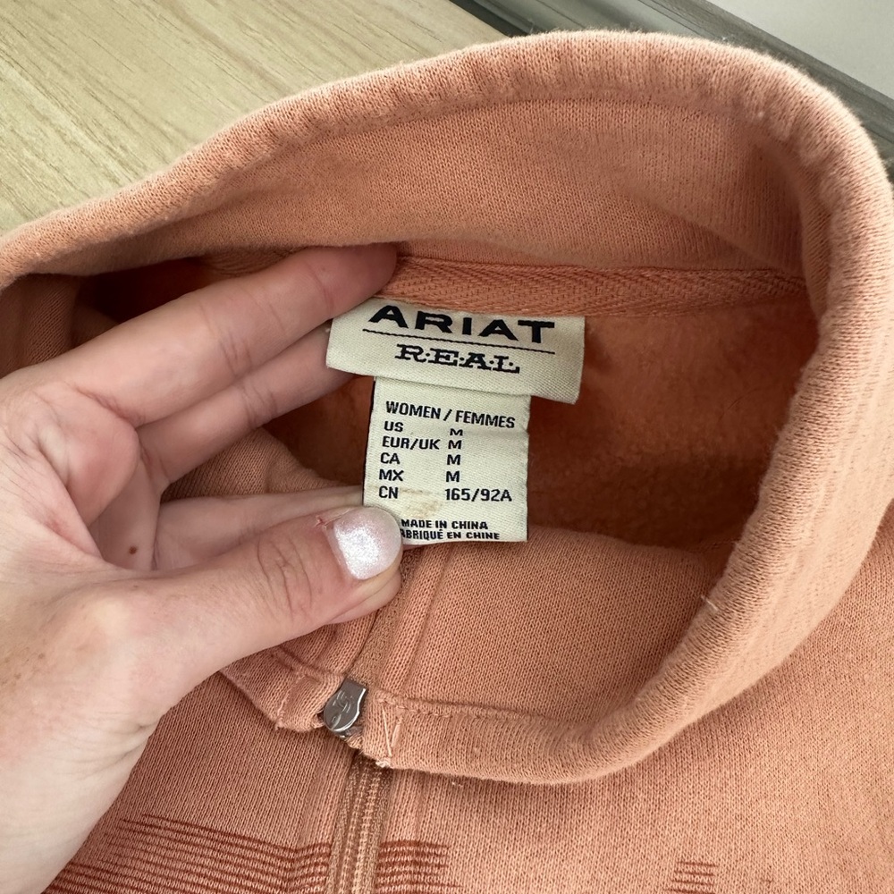 Ariat Coral Quarter-Zip Pullover - Picture 3 of 8